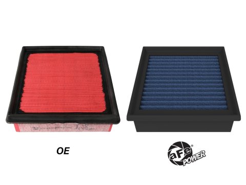 aFe Magnum FLOW Pro 5R Air Filters 30-10423R Filter Element, 5R, Blue, Cotton Gauze, Oiled, Toyota, Lexus, Each thumbnail 5