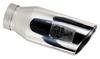 aFe Mach Force XP Round, Black 4 Inch Exhaust Tip 49T40502-B12 Tip, XP, Clamp-on, Stainless, Textured Powdercoated, 4.00 in. Inlet Diameter, 5.00 in. Outlet, 12.00 in. Length, Each thumbnail 5