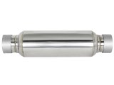 aFe Mach Force XP 2.5 Inch Resonator 49M10003 Exhaust Resonator, XP, 304 Stainless Steel, 2.50 in. Diameter, 16.00 in. Overall Length, Each thumbnail 6