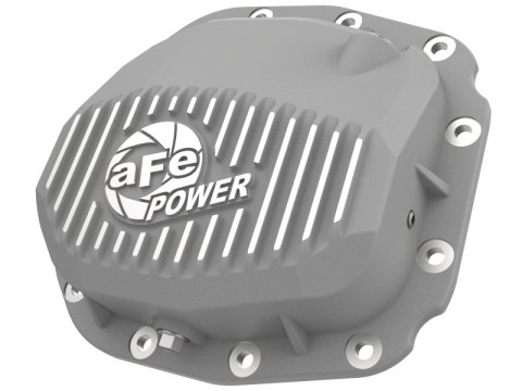 aFe Street Series Differential Covers 46-71180A Cover, Series, Natural, Rear Cover Raw with Machined Fins, Ford Super 8.8 in. Axle, Each