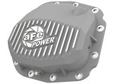 aFe Street Series Differential Covers 46-71180A Cover, Series, Natural, Rear Cover Raw with Machined Fins, Ford Super 8.8 in. Axle, Each thumbnail 2