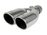 aFe Mach Force XP Round, Polished 2.50 Inch Exhaust Tip 49T25374-P12 Tips, XP, Dual Tip, Clamp-on, Stainless Steel, Polished, in. Inlet, 3.50 in. Outlet, 12.00 in. Length, Each thumbnail 5