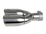 aFe Mach Force XP Round, Polished 2.50 Inch Exhaust Tip 49T25374-P12 Tips, XP, Dual Tip, Clamp-on, Stainless Steel, Polished, in. Inlet, 3.50 in. Outlet, 12.00 in. Length, Each thumbnail 8