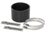 aFe Tubing Couplers 59-00042 Couplers, Straight, Silicone, Black, 3.00 in. Inlet/Outlet Diameter, 2.00 in. Length, Each thumbnail 1