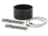 aFe Tubing Couplers 59-00087 Couplers, Straight, Silicone, Black, 3.50 in. Inlet/Outlet Diameter, 2.00 in. Length, Each thumbnail 2