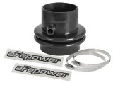 aFe Tubing Couplers 59-00108 Couplers, Straight, Silicone, Black, 3.00 in. Inlet/2.75 in. Outlet Diameter, 3.50 in. Length, 3/8 in. Port On the Middle of the Side, Each thumbnail 1