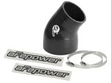 aFe Tubing Couplers 59-00117 Couplers, 35 degree Elbow, Silicone, Black, 3.00 in. Inlet/2.25 in. Outlet Diameter, Each thumbnail 2