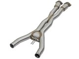 AFE Power - Exhaust Pipes, Intermediate Pipes for 2014-2019 CORVETTE 48-34129-1YC Twisted Steel X-Pipe 3 IN 304 Stainless Steel w/ Cat Chevrolet Corvette (C7) & Z06 14-17 V8-6.2L/6.2L (sc) LT1 thumbnail 2