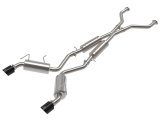 aFe Takeda Exhaust Systems for 2009-2020 370Z - 49-36139-B System, Takeda, 2.5 in., 304 Stainless Steel, Cat-Back, Split Rear, Round Black Slant Cut Tips, Nissan, Kit thumbnail 6