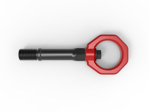 AFE Power - Tow Hooks and Covers for 2009-2020 370Z, 2023-2025 Z 450-712001-R aFe CONTROL Front Hook Red Nissan 2023 V6-3.0L (tt) thumbnail 3