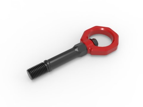 AFE Power - Tow Hooks and Covers for 2009-2020 370Z, 2023-2025 Z 450-712001-R aFe CONTROL Front Hook Red Nissan 2023 V6-3.0L (tt) thumbnail 5