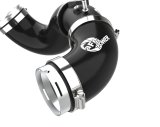 aFe BladeRunner Intercooler Pipes 46-20694-B Pipe, BladeRunner, Hot Side/Cold Side, Turbo to Engine, 2.50/2.75 in. Diameter, Aluminum, Black Powdercoated, Kia, Kit thumbnail 4