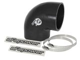 aFe Tubing Couplers 59-00070 Couplers, 90 degree Elbow, Silicone, Black, 3.00 in. Inlet/Outlet Diameter, 3.00 in. Length, Each thumbnail 2