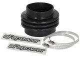 aFe Tubing Couplers 59-00081 Couplers, Straight, Silicone, Black, 3.50 in. Inlet/3.00 in. Outlet Diameter, 3.50 in. Length, Each thumbnail 1