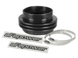 aFe Tubing Couplers 59-00112 Couplers, Straight, Silicone, Black, 5.00 in. Inlet/4.50 in. Outlet Diameter, 3.25 in. Length, Each thumbnail 2