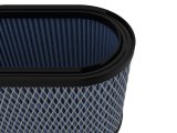 aFe Pro 5R Air Filter Elements 10-90014 Elements, 5R, Oiled, Cotton Gauze, Blue, Oval, 4.50 in. Height, Fits Weber IDA 48 Carburetors, Each thumbnail 2