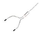 aFe Apollo GT Exhaust Systems for 2009-2018 SIERRA 1500, SILVERADO 1500 - 49-44135-B System, Series, Split Rear, Stainless Steel, Cat-Back, Dual Black Tips, Chevrolet, GMC, Kit thumbnail 7
