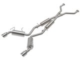 aFe Takeda Exhaust Systems for 2009-2020 370Z - 49-36139-P System, Takeda, 2.5 in., 304 Stainless Steel, Cat-Back, Split Rear, Round Polished Slant Cut Tips, Nissan, Kit thumbnail 5