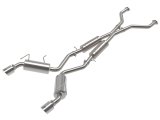 aFe Takeda Exhaust Systems for 2009-2020 370Z - 49-36139-P System, Takeda, 2.5 in., 304 Stainless Steel, Cat-Back, Split Rear, Round Polished Slant Cut Tips, Nissan, Kit thumbnail 6