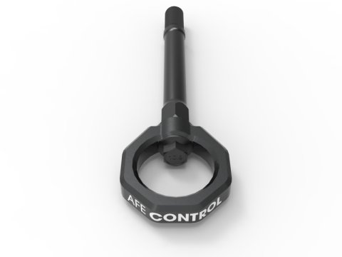 aFe Control Tow Hooks for 2020-2025 CORVETTE - 450-401014-G Hook, Front, Gray Powdercoated, Chevy, Corvette, Each thumbnail 8