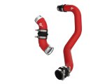 AFE Power Air Intake Kits 46-20054-R BladeRunner Aluminum Hot and Cold Charge Pipe Kit Red GM Diesel Trucks 06-10 V8-6.6L (td) LBZ/LMM thumbnail 1
