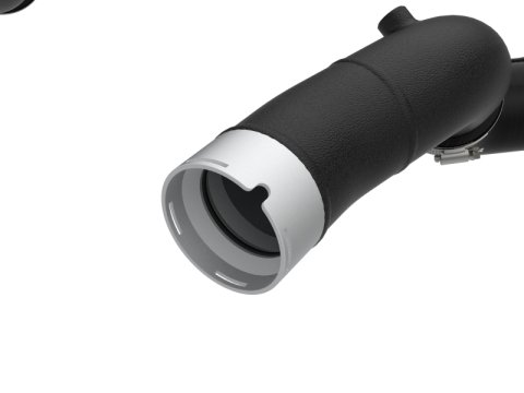 AFE Power - Air Intake Kits for 2023-2025 CANYON, COLORADO 46-20748-B BladeRunner 2-1/2 IN Aluminum Hot Charge Pipe Black GM Colorado/Canyon 23-24 L4-2.7L (t) thumbnail 5