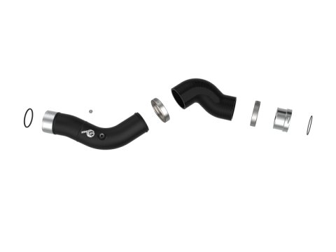 AFE Power - Air Intake Kits for 2023-2025 CANYON, COLORADO 46-20748-B BladeRunner 2-1/2 IN Aluminum Hot Charge Pipe Black GM Colorado/Canyon 23-24 L4-2.7L (t) thumbnail 6
