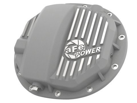 aFe Street Series Differential Covers 46-71120A Covers, Series, AAM 9.50/9.76 12-bolt, Aluminum, Natural, Rear, Cadillac, Chevrolet, GMC, Each