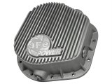 aFe Street Series 12 Bolt Ford 10.25/10.5 Inch Differential Cover 46-70020 Cover, Aluminum, Natural, Ribbed, Ford, 10.25 in./10.50 in. Ring Gear, 12-Bolt Cover, Each thumbnail 2