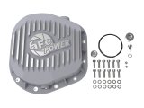 aFe Street Series 12 Bolt Ford 10.25/10.5 Inch Differential Cover 46-70020 Cover, Aluminum, Natural, Ribbed, Ford, 10.25 in./10.50 in. Ring Gear, 12-Bolt Cover, Each thumbnail 9