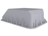 aFe Automatic Transmission Pans 46-70120-1 Oil Pan, Aluminum, Natural, Deep, +7.5 qts. Capacity, Ford, 5R110, Each thumbnail 7