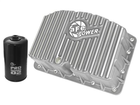 AFE Power Oil Pans 46-70320 Pan, Street Series Engine Pan Raw w/ Machined Fins