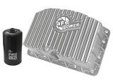 AFE Power Oil Pans 46-70320 Pan, Street Series Engine Pan Raw w/ Machined Fins thumbnail 2