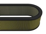 AFE Power Air Filter Elements 18-82009G Magnum FLOW Round Racing w/ Pro GUARD 7 Media 18-1/8 IN L x 7-1/4 IN W x 5-1/8 IN H w/ Expanded Metal thumbnail 1