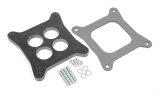 Holley Carburetor Spacers 17-59 Spacers, 4 Hole Style, 0.500 in. Thick, Phenolic Plastic, Natural Finish, Hardware, Gaskets, for 4150 Carburetors, Each thumbnail 1