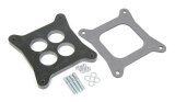 Holley Carburetor Spacers 17-59 Spacers, 4 Hole Style, 0.500 in. Thick, Phenolic Plastic, Natural Finish, Hardware, Gaskets, for 4150 Carburetors, Each thumbnail 2