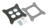 Holley Carburetor Spacers 17-59 Spacers, 4 Hole Style, 0.500 in. Thick, Phenolic Plastic, Natural Finish, Hardware, Gaskets, for 4150 Carburetors, Each thumbnail 3