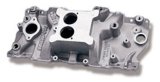 Holley Pro-Jection Intake Manifolds 300-66 Manifolds, Strip Dominator, TBI, High Rise, Dual Plane, Standard Deck, Aluminum, Satin Finish, Chevy, Gen I, 5.0L, 5.7L, Each thumbnail 1