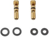 Holley Needle and Seat Assemblies 6-518-2 Carburetor Seats, Viton® Inlet Needle, Adjustable, Center Hung Float Style, 0.120 in. Seat, Gasket Included, Pair thumbnail 2
