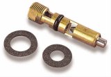 Holley Needle and Seat Assemblies 6-519-2 Carburetor Seats, Holley, Inlet Needle, Steel, Adjustable, 0.150 in. Seat, Center Hung Float, Gaskets, for 750 cfm or Larger Carb, Pair thumbnail 1