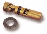 Holley Needle and Seat Assemblies 6-508 Carburetor Seats, Viton® Inlet Needle, Adjustable, Steel, 0.097 in. Seat, Side Hung Float Style, Gaskets, for R224 Carb Only, Each thumbnail 2