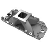 Holley EFI Intake Manifolds 300-561 Manifolds, Fuel Injected, EFI, Throttle Body Injection Style, Aluminum, Natural, Square Bore 4150 Style Mounting Flange, Chevy, Big Block, Each thumbnail 6