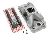 Holley EFI Intake Manifolds 300-561 Manifolds, Fuel Injected, EFI, Throttle Body Injection Style, Aluminum, Natural, Square Bore 4150 Style Mounting Flange, Chevy, Big Block, Each thumbnail 7