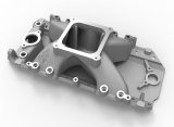Holley EFI Intake Manifolds 300-564 Manifolds, Fuel Injected, EFI, Throttle Body Injection Style, Aluminum, 4500 Style Mounting Flange, Rectangular Port, Chevy, Big Block, Each thumbnail 1