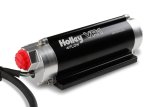Holley VR Series Billet Fuel Pumps 12-1500 Pumps, Series, Electric, External Mount, 12V, 170 gph, 130 psi, -10 AN, Female O-ring, Billet, Black, Methanol, Gasoline, E85 Compatible, Each thumbnail 5