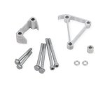 Holley LS Engine Swap Accessory Drive Systems 21-4 Bracket Spacer Kits, Aluminum, Natural, Long, Chevy, Small Block LS, Each thumbnail 1