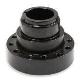 Holley Harmonic Balancers 97-192 Balancers, LT1 Engine, Internal Balance, Steel, Black, Degree Marked, 7.5 in. Diameter, with Mid-Mount Accessory Drive Only, GM, 6.2L, Each thumbnail 1