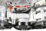 Holley Mid-Mount Complete Accessory Systems 20-180 Drive Systems, LS Mid-Mount, Serpentine Style, Alternator, Water Pump, Power Steering, A/C, Hardware, Natural Finish, Chevy, 4.8-7.0L, Kit thumbnail 3