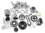 Holley Mid-Mount Complete Accessory Systems 20-180 Drive Systems, LS Mid-Mount, Serpentine Style, Alternator, Water Pump, Power Steering, A/C, Hardware, Natural Finish, Chevy, 4.8-7.0L, Kit thumbnail 5