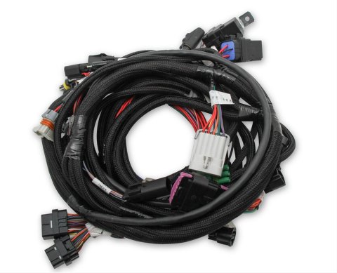 Holley EFI Systems Main Wiring Harnesses 558-122 Fuel Injection System Harnesses, EFI, Coyote Ti-VCT, Harness, Plug-and-Play, Drive-by-Wire, with Smart Coils, Ford, 5.0L Kit
